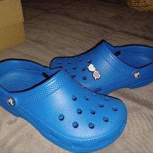 Blue Crocs